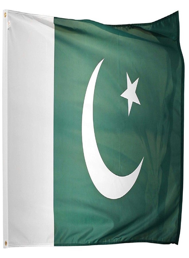DANF FLAG DANF Pakistan Flag 3ftx5ft Polyester PAKISTANI National Banner - Image 1